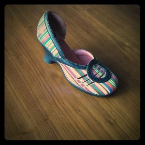 Retro Style, Wearable Art Shoe